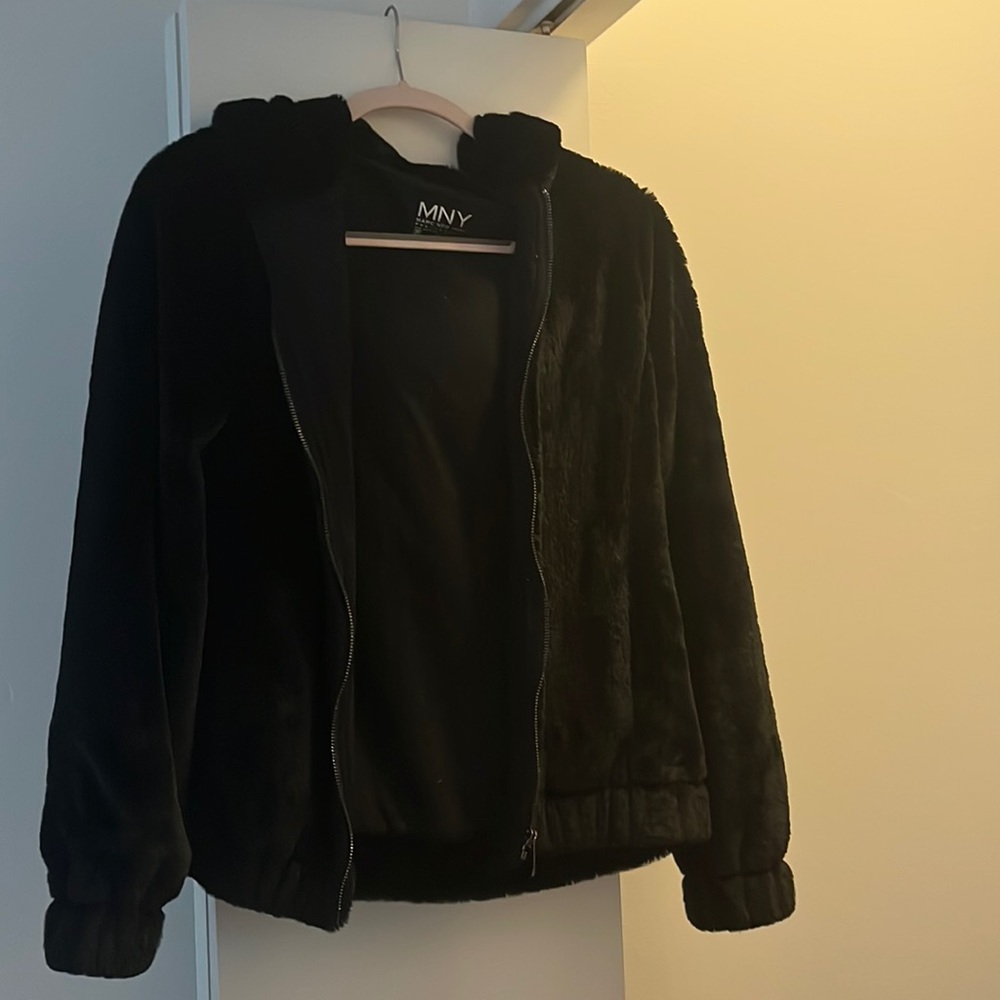 Soft MNY jacket with hood